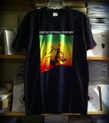 Rasta Lion - T Shirt (Black)