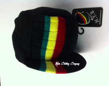 Knitted Rasta Army Style : Cap (Black)