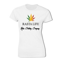 Rasta Life - Women T Shirt (White)