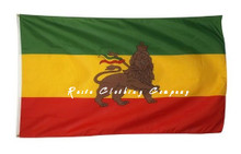 Rasta Reggae - Lion Of Judah : Flag (3' x 5')
