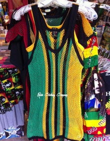 Jamaica Mesh Vest - T Shirt 