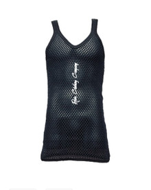 Rasta Mesh Vest - T Shirt (Black)