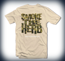 Smoke The Herb - Rasta : T Shirt 