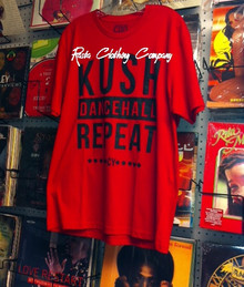 Cooyah : Kush Dancehall Repeat  - T-Shirt (Red)