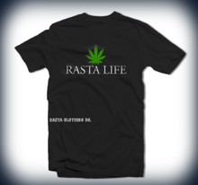 Rasta Life (Black) - Rasta : T Shirt 
