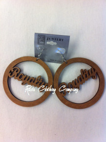 Rasta Royalty - Wood : Earrings (Light Brown) 