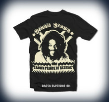 Dennis Brown - Crown Prince Of Reggae : T Shirt (Black)