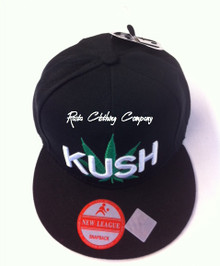 Kush - Snapback : Ball Cap/Hat (Black)