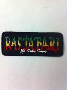 Rasta - RASTAFARI  : Embroidered Patch 