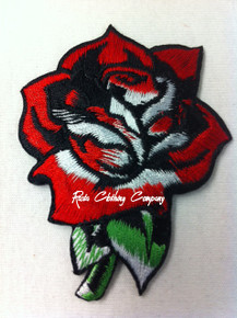 Rasta - ROSE : Embroidered Patch 