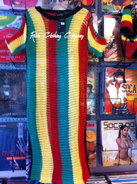 Rasta Reggae - Mesh : Dress (Sleeves) - Rasta Clothing Company