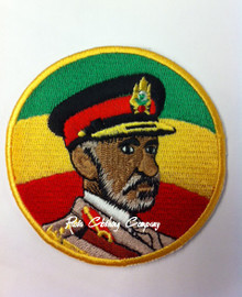 Rasta - Emperor Haile Selassie I General  : Embroidered Patch