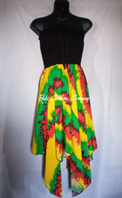 Rasta Rahtid - Black Top Fishtail : Dress 