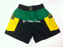 Jamaica - Reggae : Shorts (Black/Green/Gold)