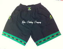 Jamaica - Reggae : Shorts (Black/Green)