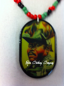 Rasta - Marcus Garvey : Necklace & Pendant (Freedom)