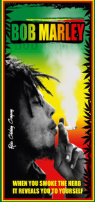 Bob Marley - Smoking : Beach & Decorative Towel
