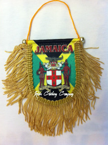 Jamaica - Hanging : Flag (Shield)