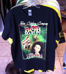Bob Marley - Legend & Lion : T Shirt (Black)