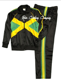 Jamaica Flag : Tracksuit (Black)