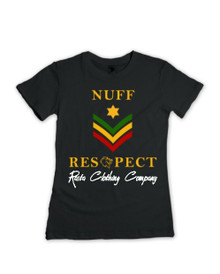 Nuff Respect - Ladies : T Shirt (Black)