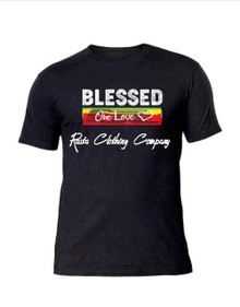 Blessed - One Love : T Shirt (Black)
