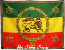 Conquering Lion & Stars : Flag/Banner (3' x 5')