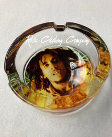 Bob Marley - One Love : Glass Ashtray (2)