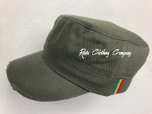 Rasta - Military : Cap (Green/Colors)