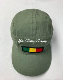 Rasta Patch - Military Style : Cap (Hunter Green/Colors)