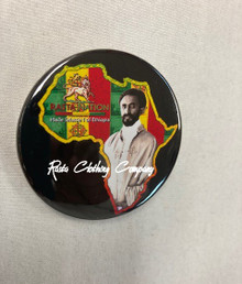 Rasta -  Selassie I : Button (2)
