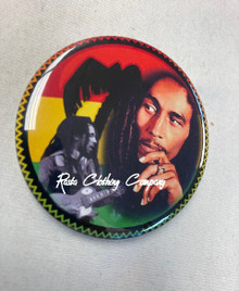 Bob Marley - Rasta : Button (3)