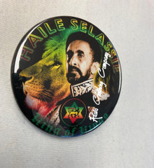 Rasta -  Selassie I : Button (5)