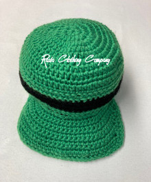 Rasta - Custom Crochet : Cap (Green/Black)