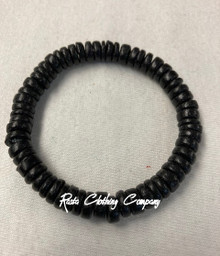 Rasta - Coconut  : Bracelet (Black)
