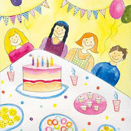 JJ31026 - Party time! (6 bagged blank cards)
