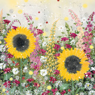 JM94137 - Sunflowers and Daisies (6 bagged blank cards)