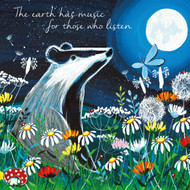 KA82172 - The earth has music for those who listen (6 bagged blank cards)