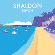 BB78073 - Shaldon, Devon (6 unbagged blank cards)