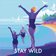 BB78049 - Stay Wild (6 unbagged blank cards)