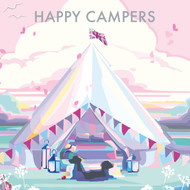 BB78985 - Happy Campers (6 unbagged blank cards)
