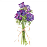 BS77143 - Anemone Bunch (6 unbagged blank cards)