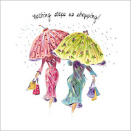 TG39089 - Nothing stops us shopping (6 unbagged blank cards)