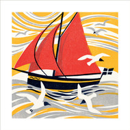 MA86041 - Seagulls and Sails (6 unbagged blank cards)