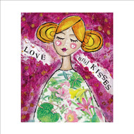 MD89982 - Love and Kisses (6 unbagged blank cards)