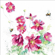 RT84915 - Japanese Anemones (6 unbagged blank cards)