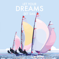 BB78195 - Let your Dreams Set Sail (6 unbagged blank cards)