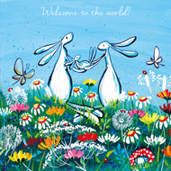 KA82237B - Welcome to the World! (6 unbagged new baby cards)