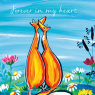 KA82238 - Forever in my heart (6 bagged blank cards)