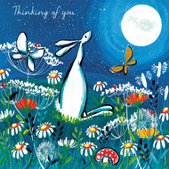 KA82244Y - Moon-gazing (6 bagged thinking of you cards)